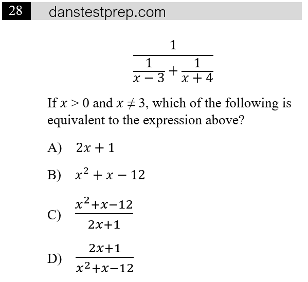 how to solve sat math problems